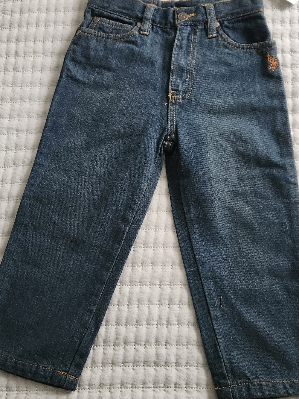 U.S. Polo Assn. Dark Blue Kids Denim Jeans